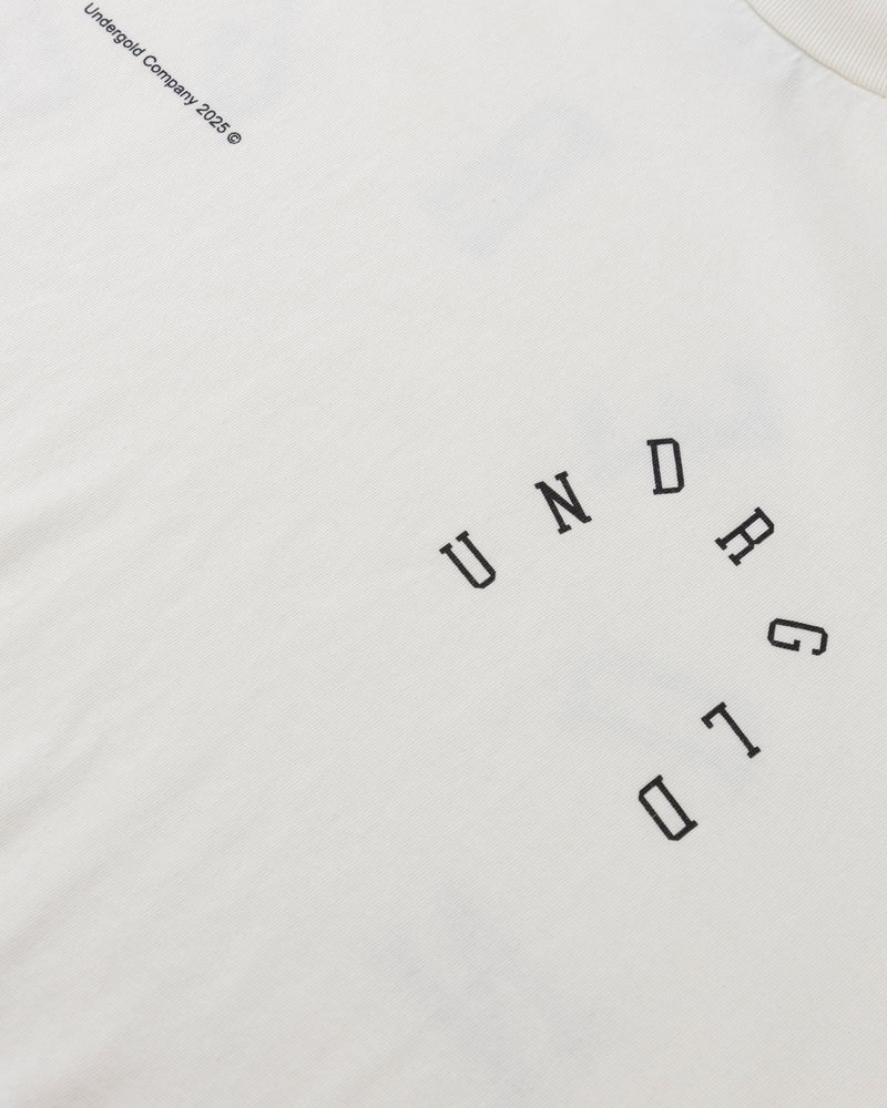 Undergold Stardust Basic Tshirt White