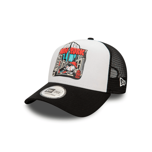 Gorra Graphic Print 9FORTY AF TRUCKER Ajustable New Era negro