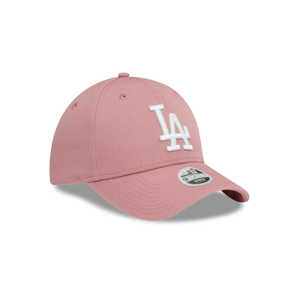 New Era Gorra Los Angeles Dodgers MLB League Essentials 9FORTY Ajustable Rosada