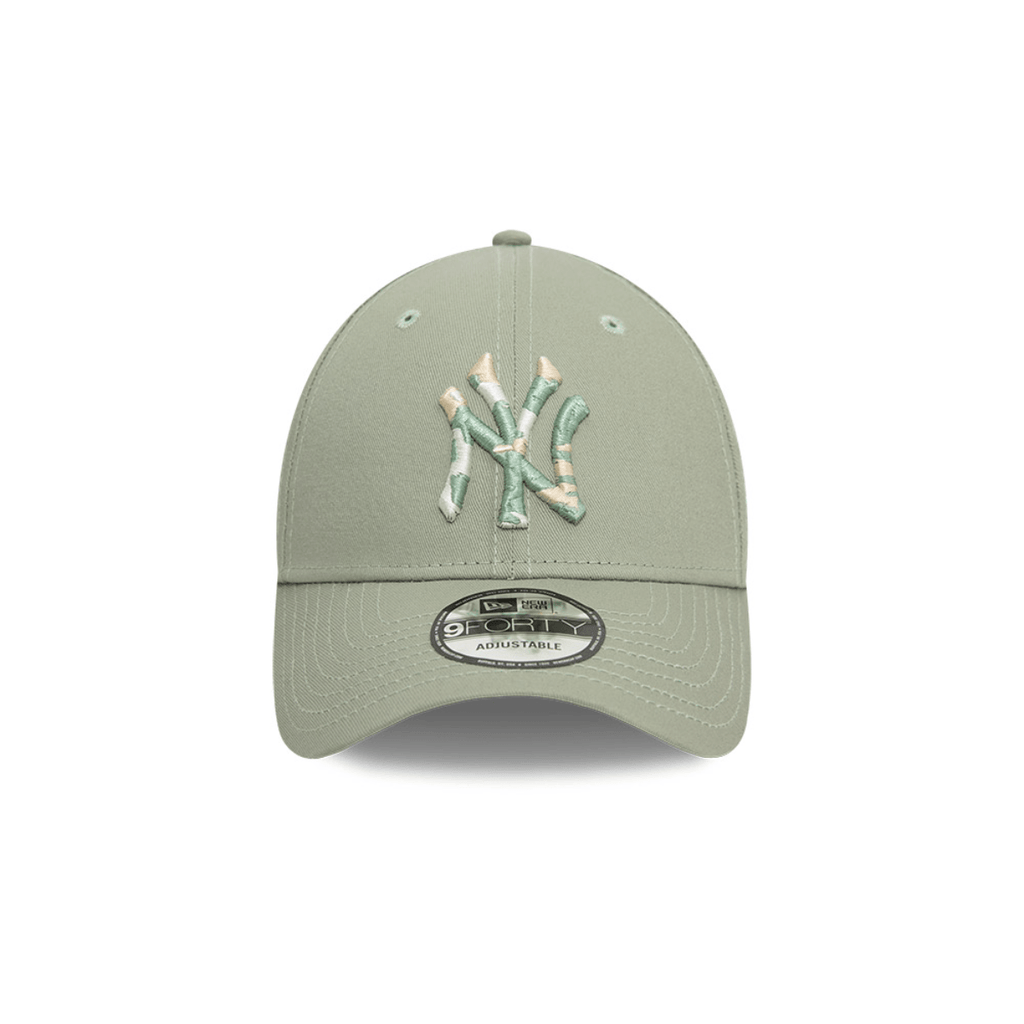 New Era Gorra New York Yankees MLB Camo Infill 9FORTY Ajustable Verde