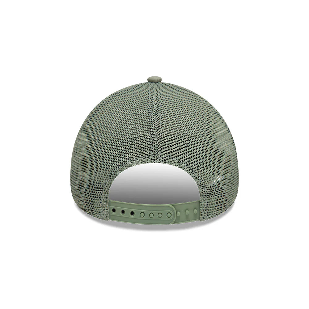 New Era Gorra Los Angeles Dodgers MLB League Essentials 9FORTY AF Trucker Snapback Verde