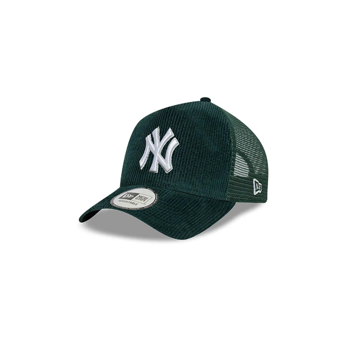 New Era Gorra New York Yankees MLB Cord 9FORTY Ajustable Verde