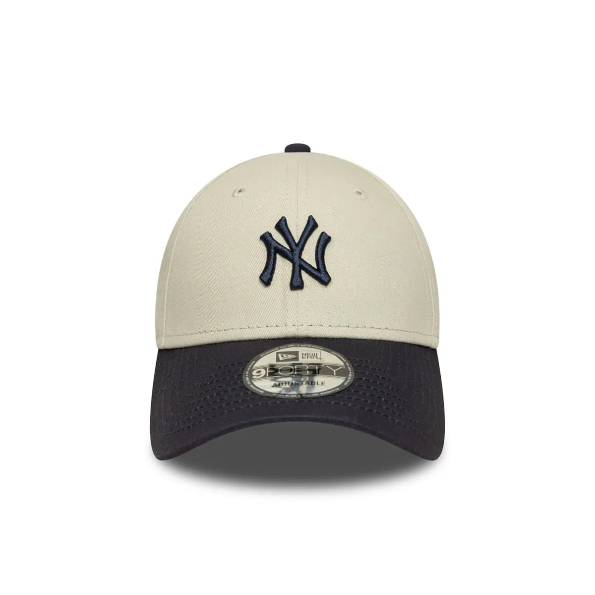 New Era Gorra New York Yankees MLB Color Block 9FORTY Ajustable Beige