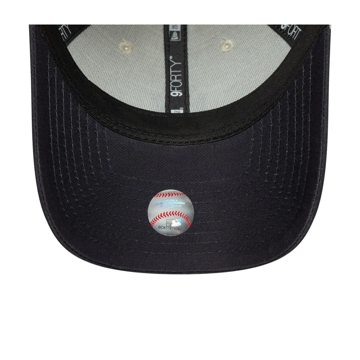 New Era Gorra New York Yankees MLB Color Block 9FORTY Ajustable Beige