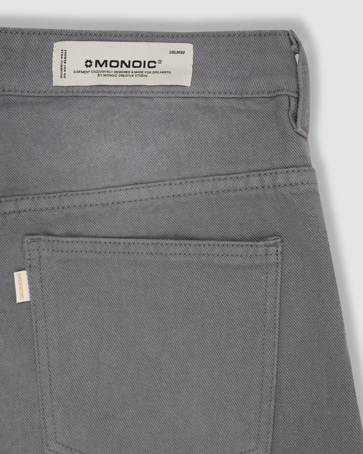 Monoic Wide Fit Jean - Gris Ratón