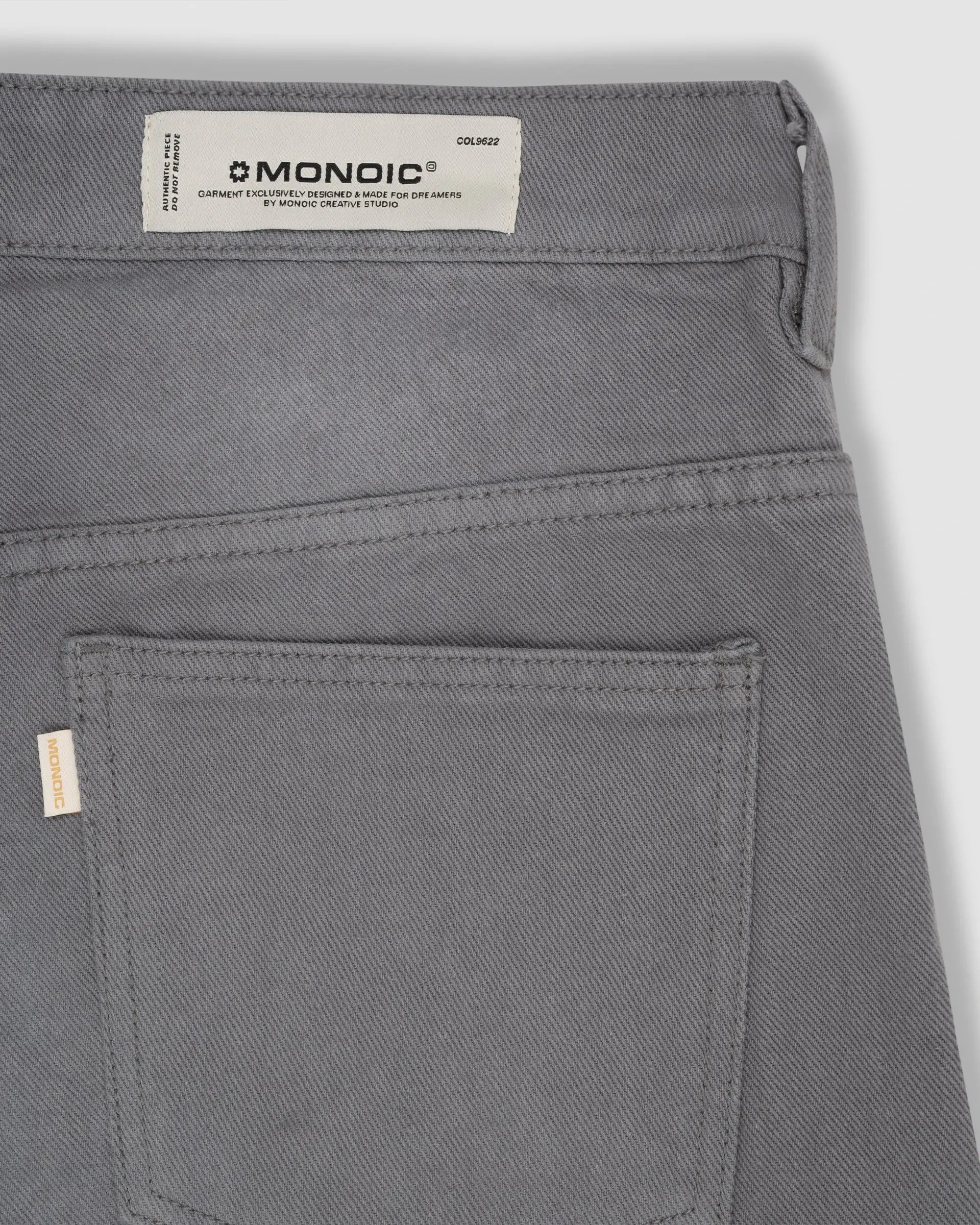Monoic Wide Fit Jean - Gris Ratón