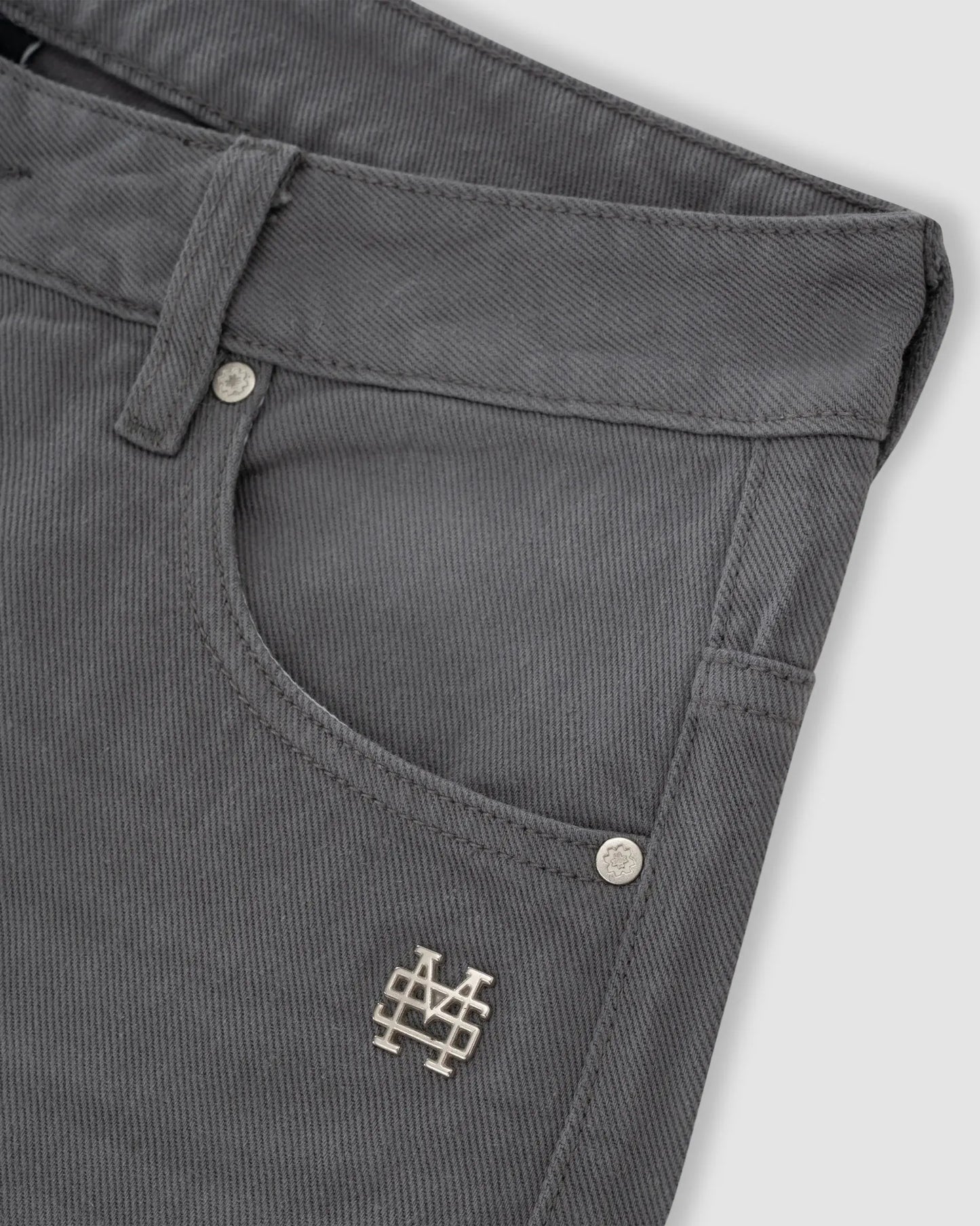 Monoic Wide Fit Jean - Gris Ratón