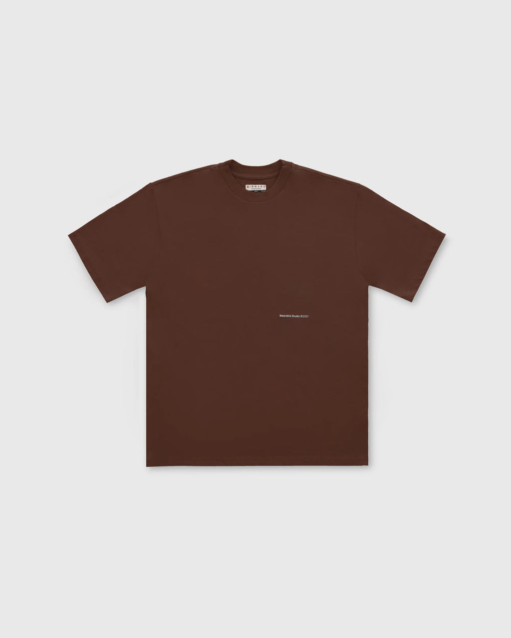 Birmano b signature brown t-shirt