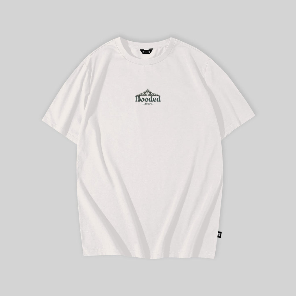 Hooded Natural Cream T-Shirt