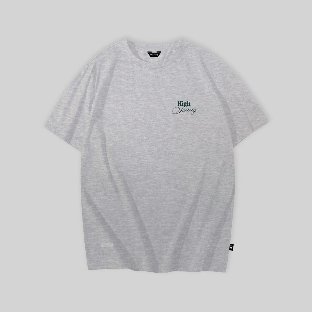 Hooded High Gray T-Shirt