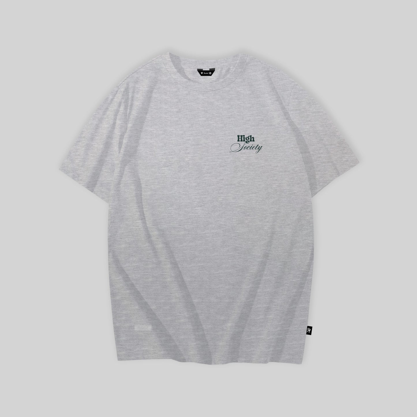 Hooded High Gray T-Shirt