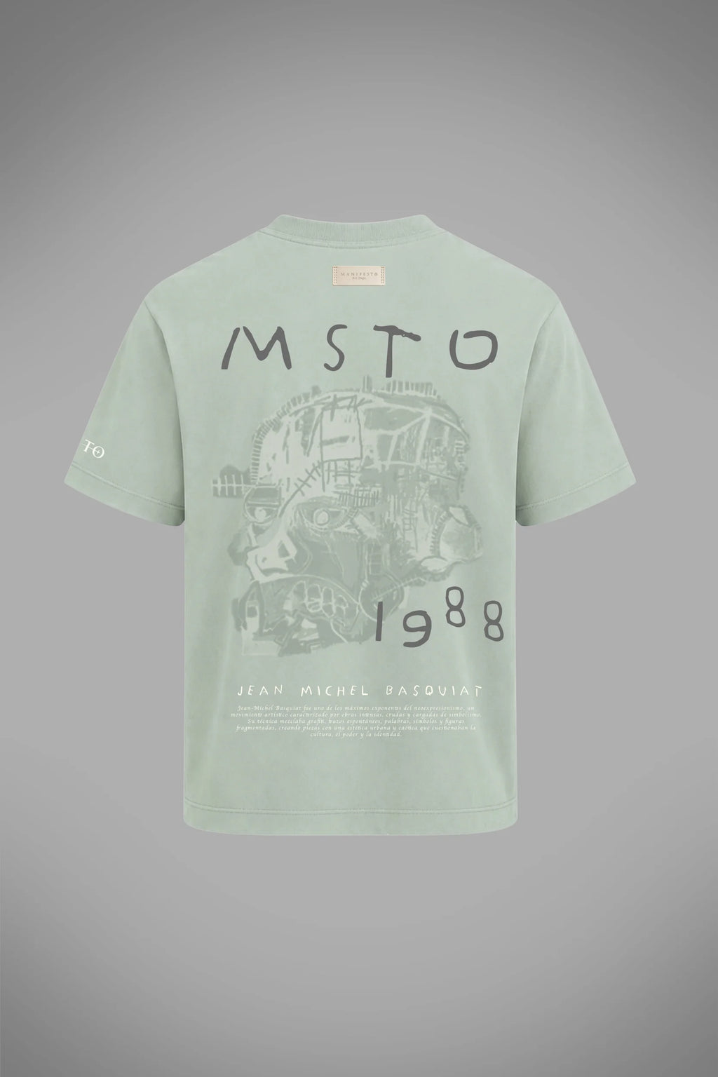 Manifesto Camiseta Regular Basquiat
