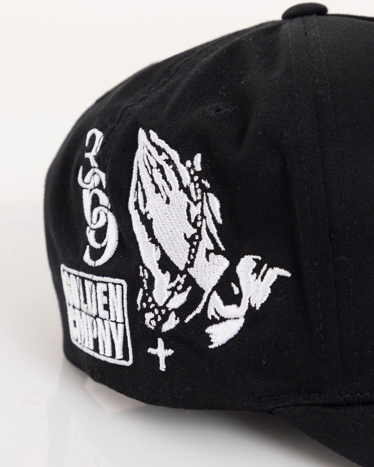 Undergold Basics UNDGLD Thorn High Crown Cap Black