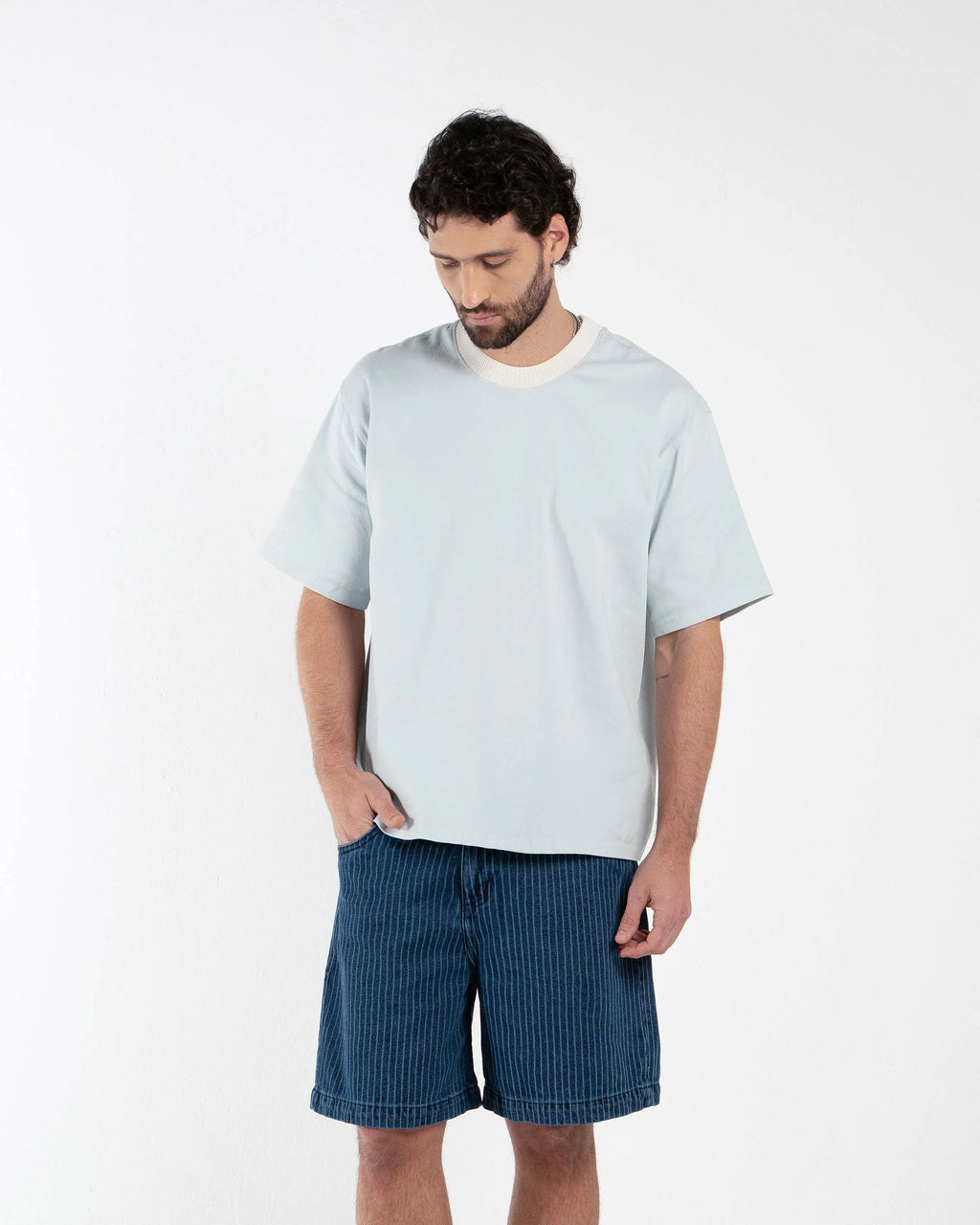 Birmano rum's denim iced t-shirt