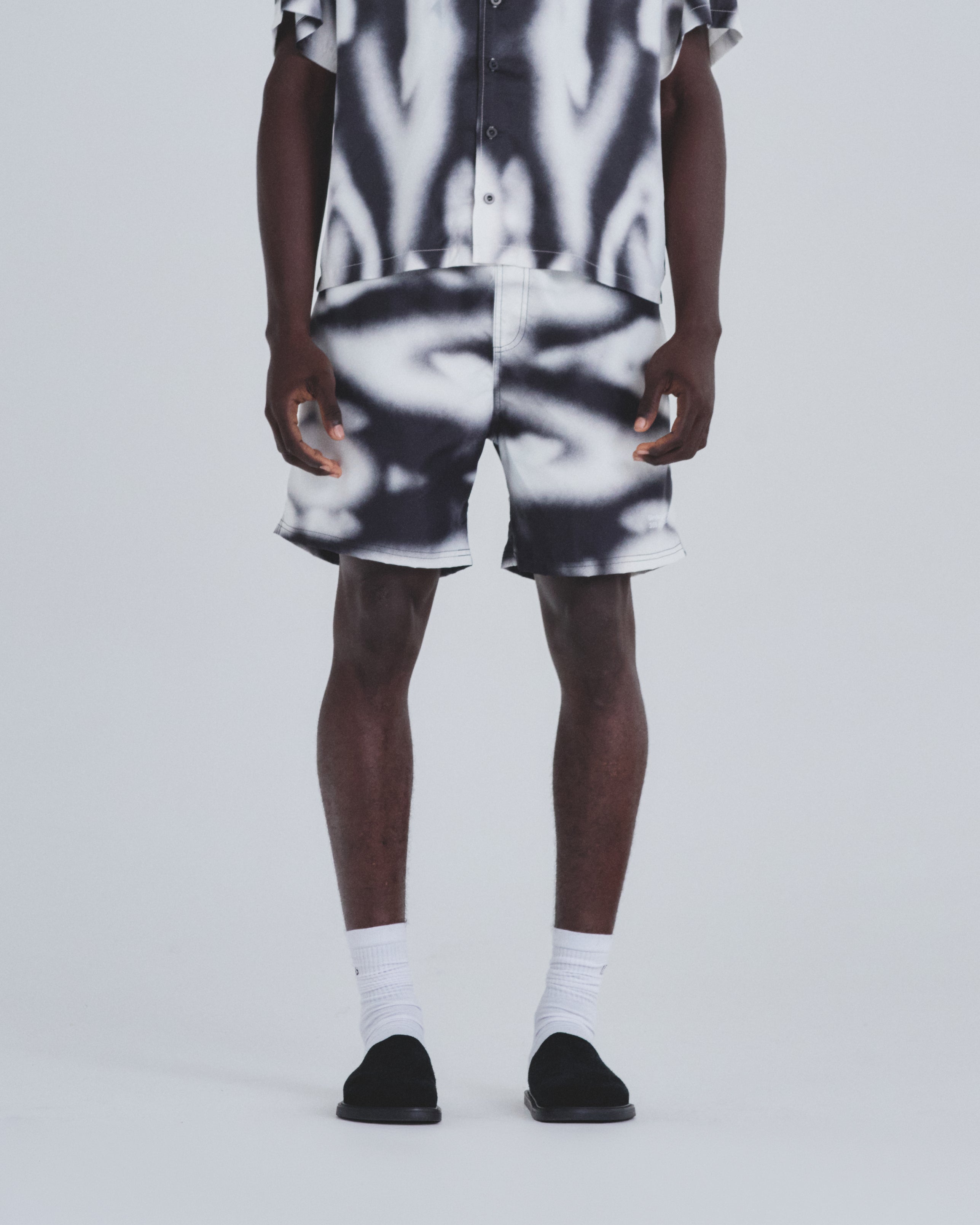 Undergold Shorts Basics Studio Swimwear Blur Pattern