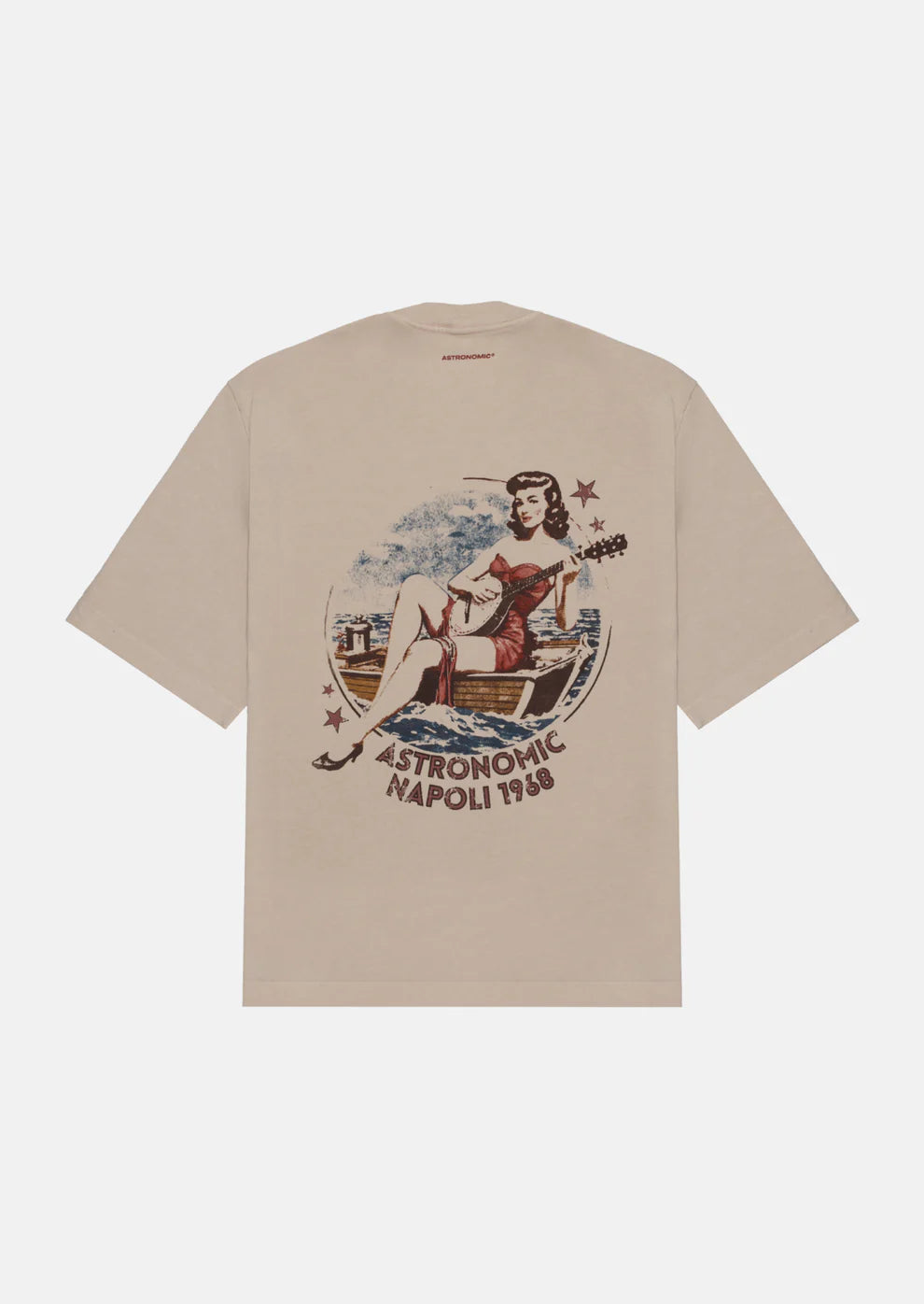 Astronomic Camiseta Donna Napoletana - Beige
