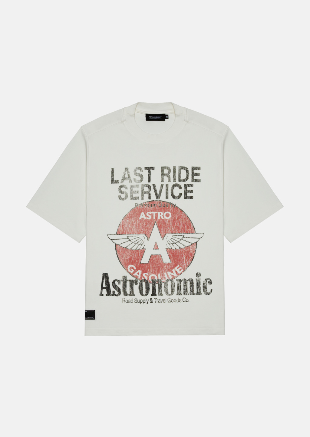 Astronomic Camiseta Gasoline - Blanco Hueso