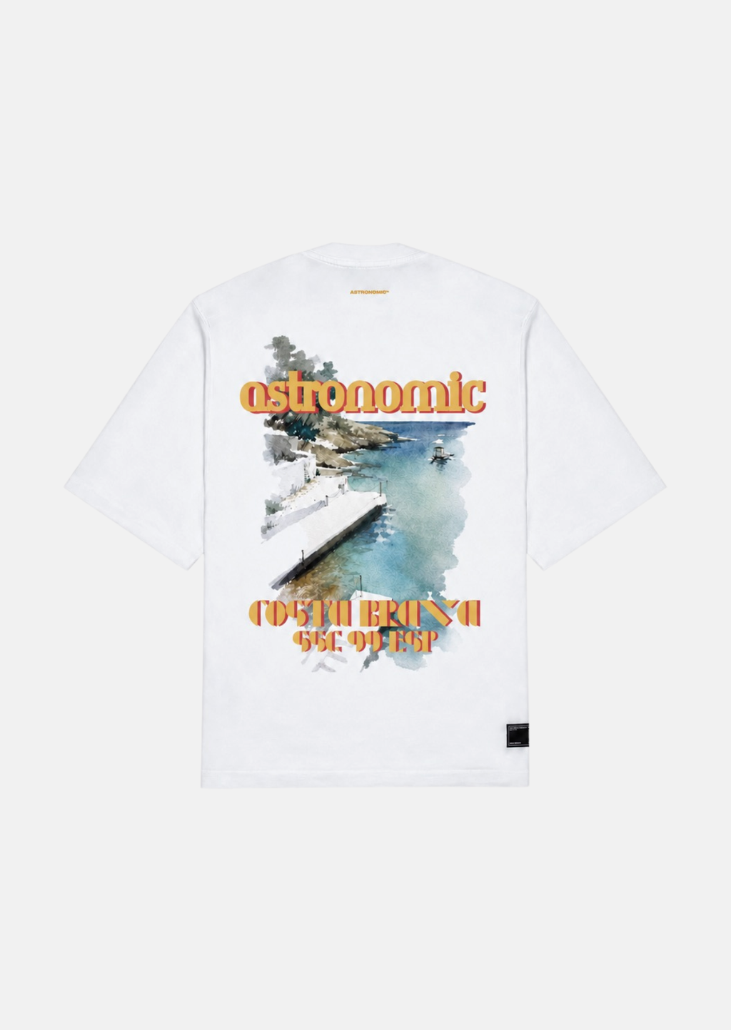 Astronomic Camiseta Cala - Blanco