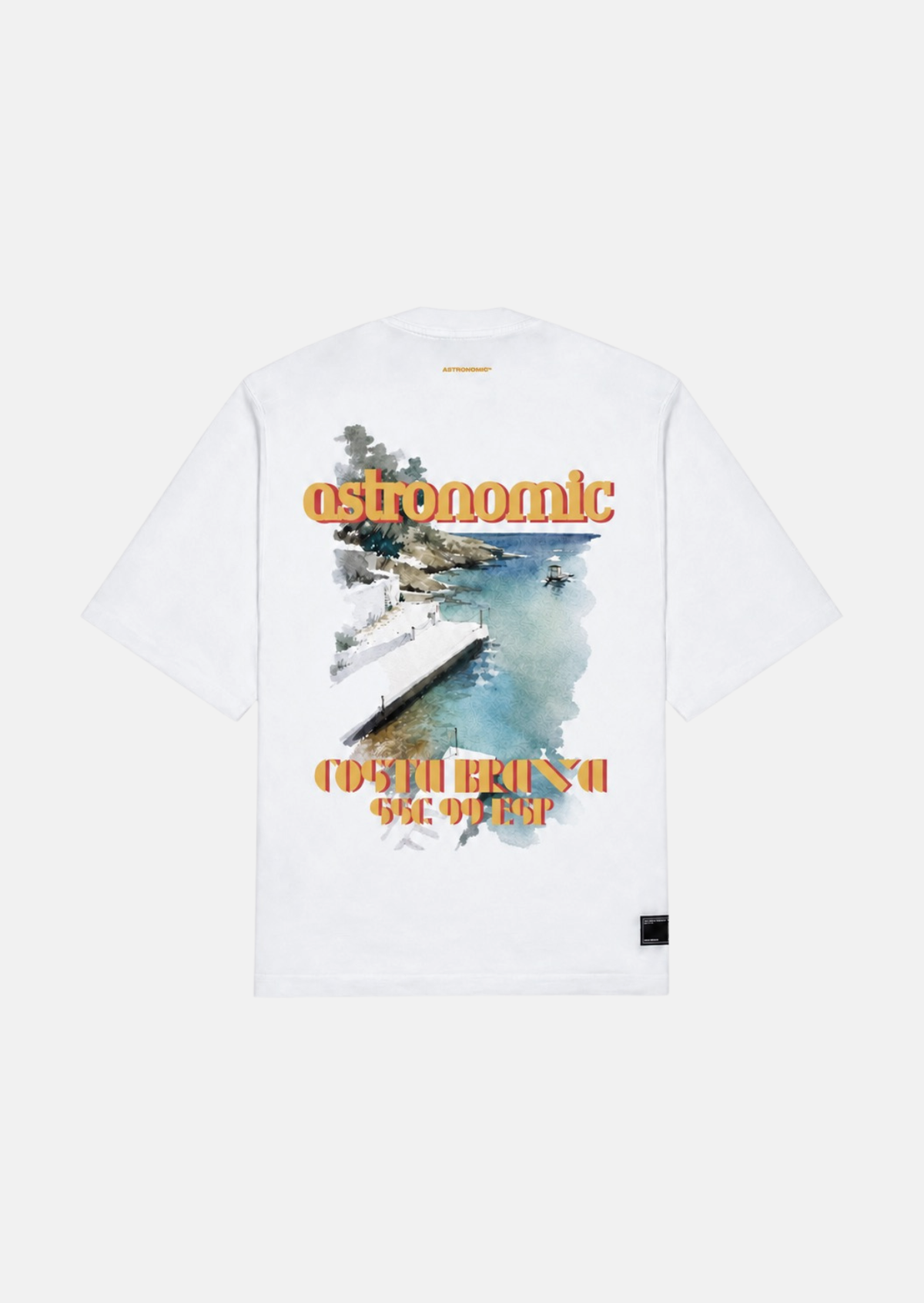 Astronomic Camiseta Cala - Blanco