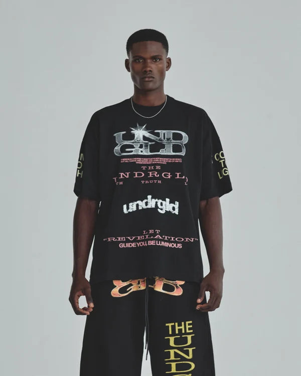 Undergold Revelation Reveal Tshirt Black