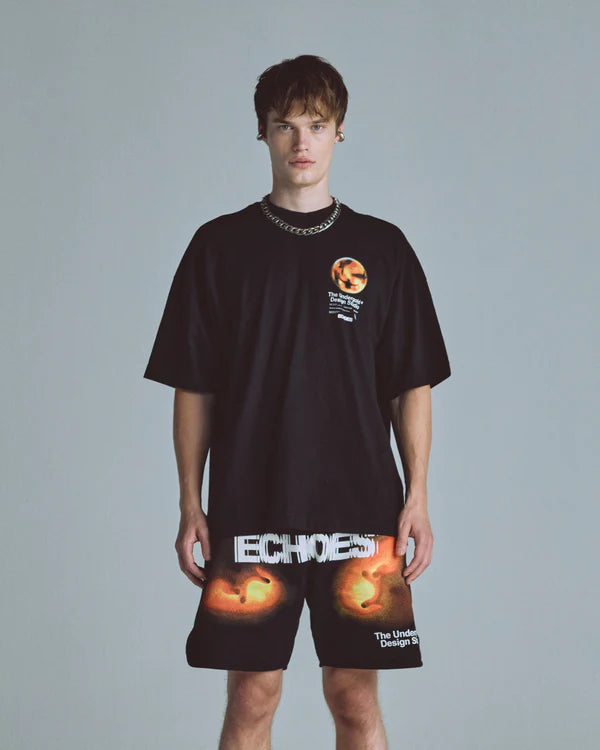 Undergold echoes amplitude tshirt black
