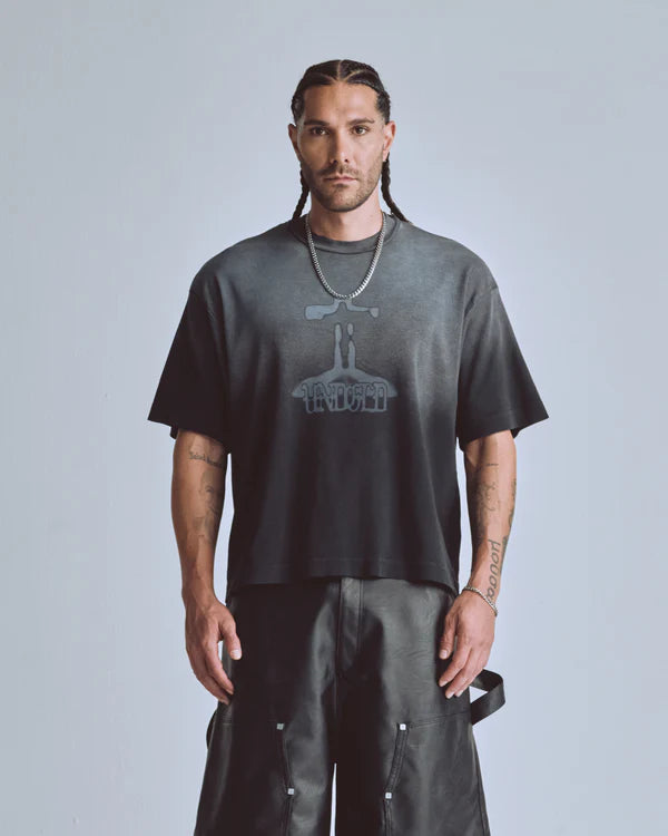 Undergold Capsule Forever Boxy Fit Tshirt Midnight Black