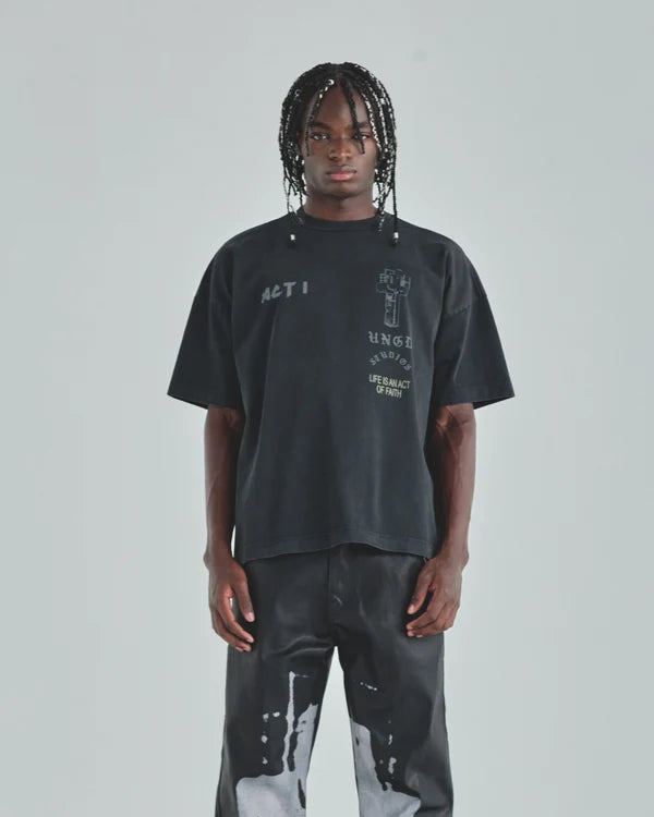 Undergold Act 1 Essence Fit Tshirt Vintage Black