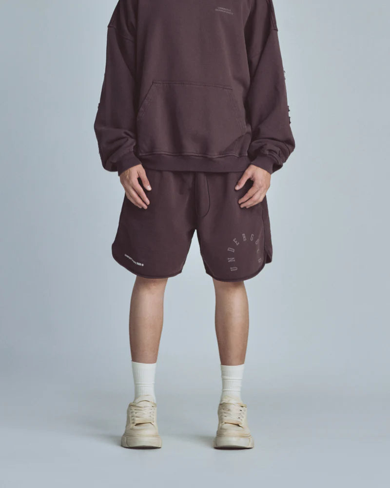 Undergold Stardust Basic Biased Shorts Brown