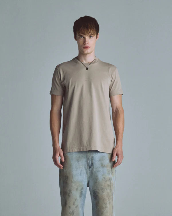 Undergold basics undergold company regular fit tshirt light brown