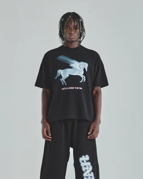 Undergold Act 1 Static Pegasus Tshirt Black