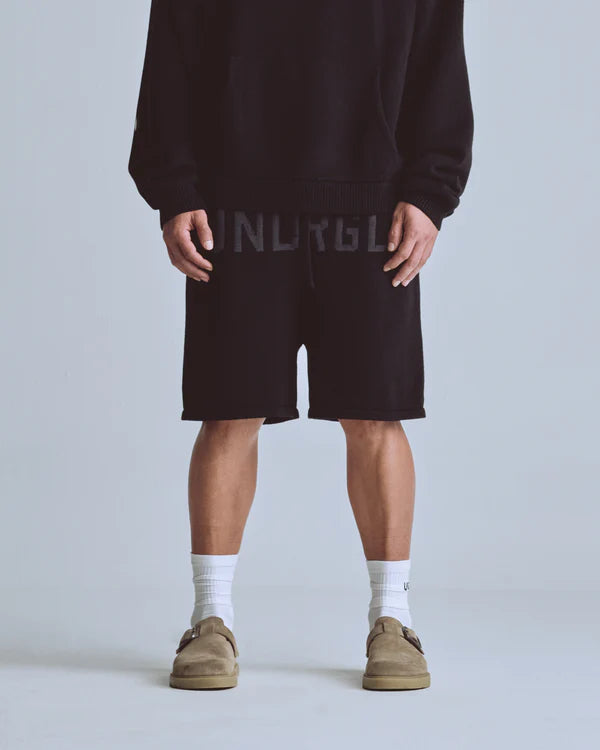 Undergold Basics UNDRGLD Knitted Shorts Black