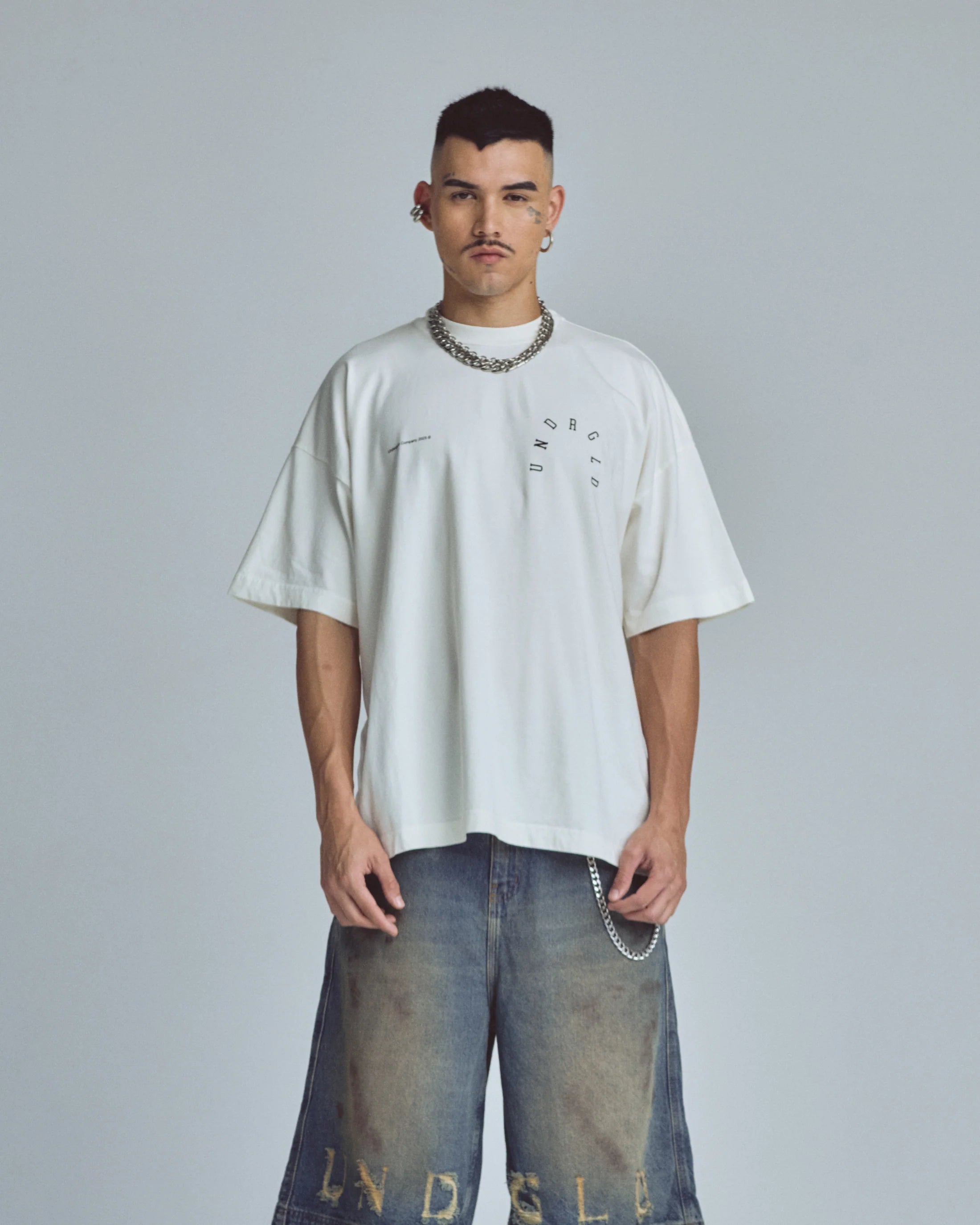 Undergold Stardust Basic Tshirt White