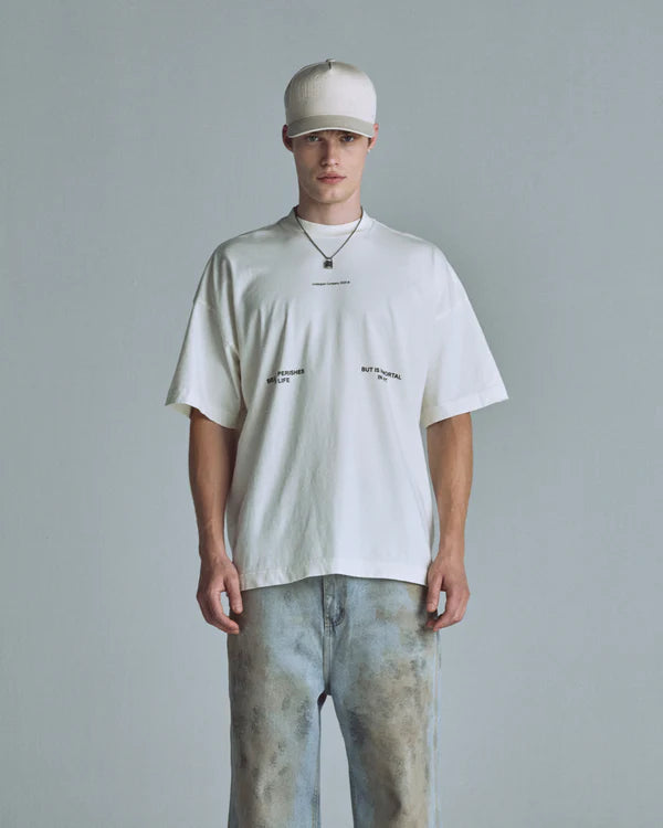 Undergold echoes beauty tshirt white