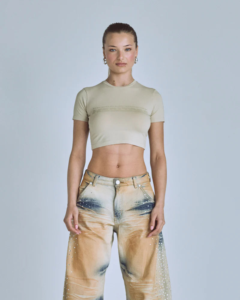 Undergold Golden Heritage Raw Baby Tee Cream