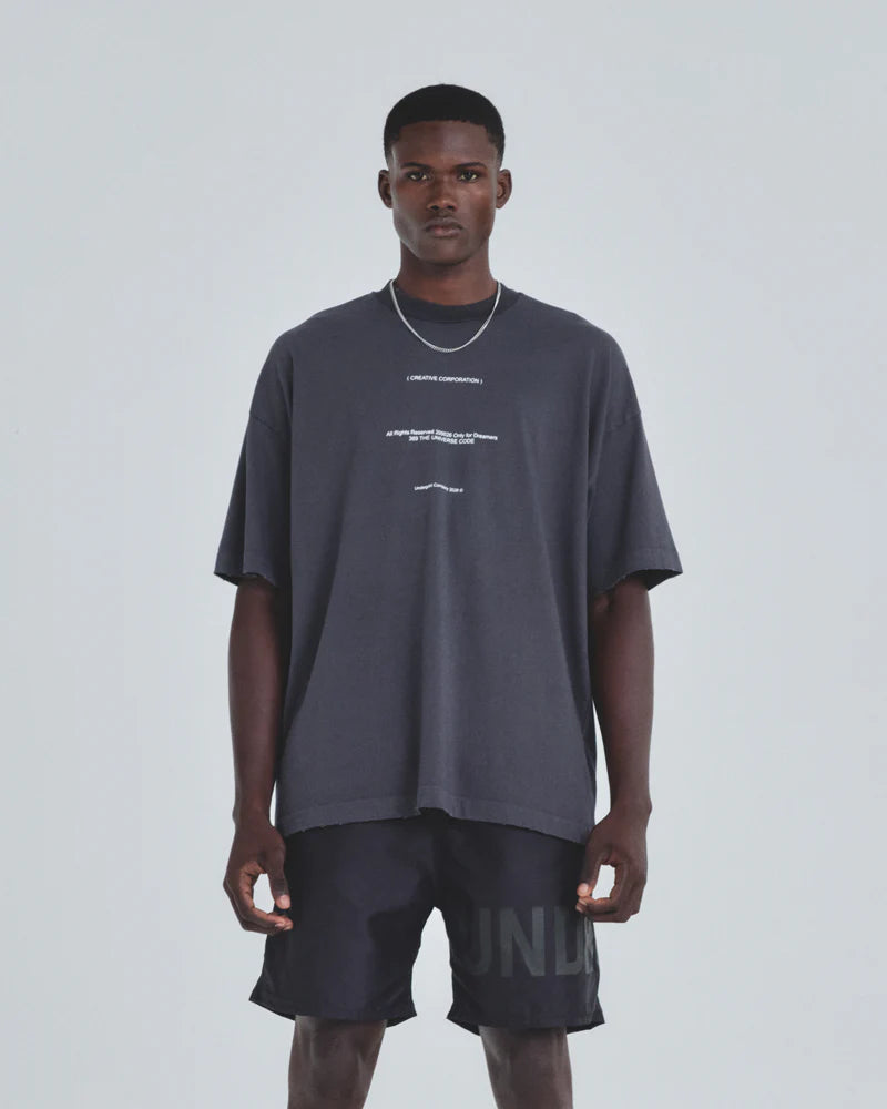 Undergold Holy State Inner Structure Tshirt Vintage Gray