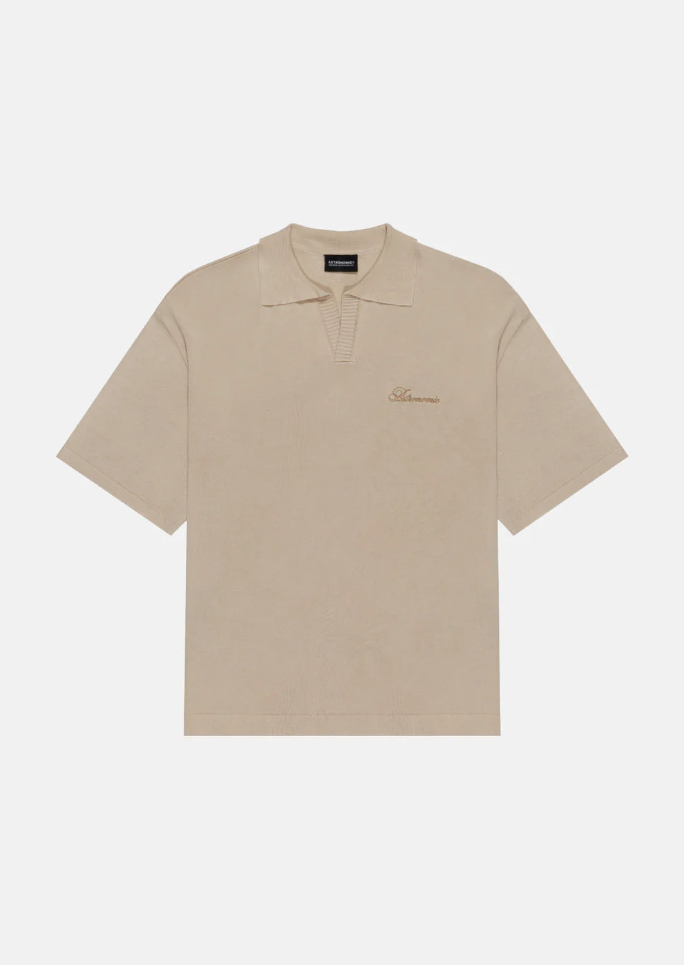 Astronomic Camiseta Polo Tejida - Beige