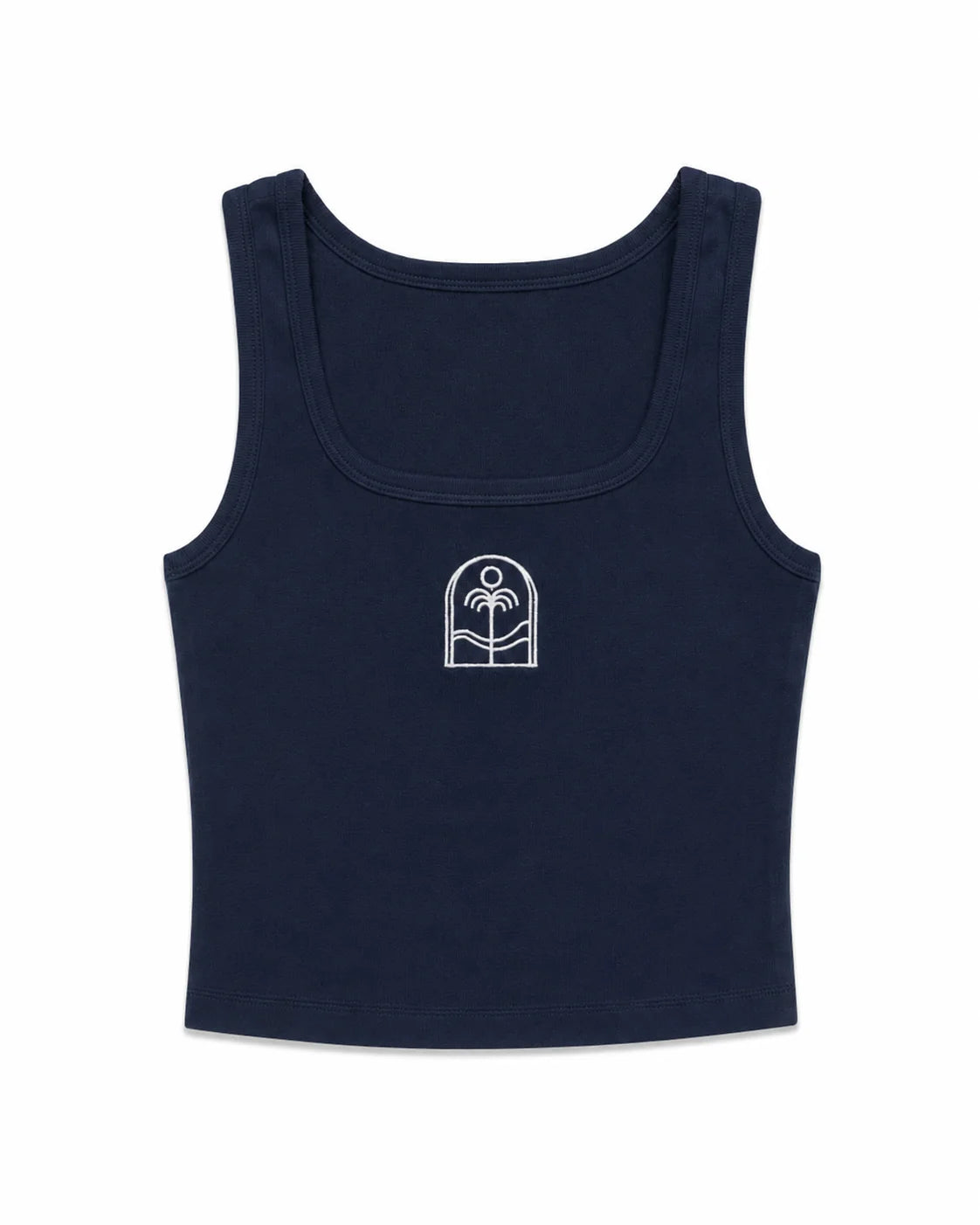 Serrana tank top malibú azul