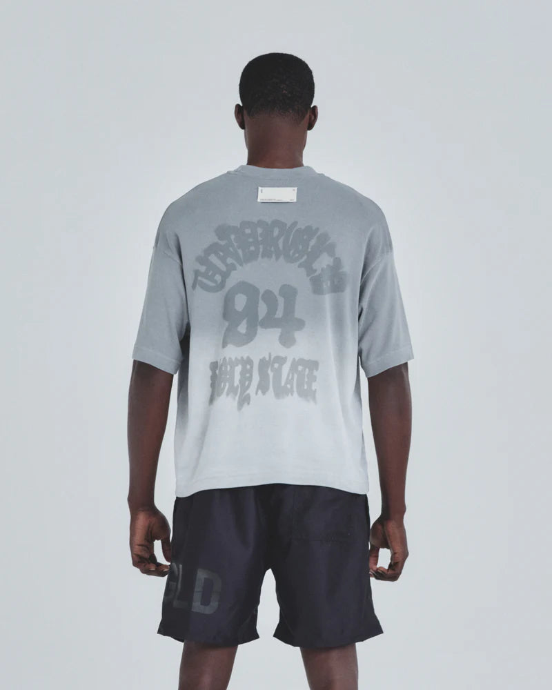 Undergold Holy State Beautiful Soul Boxy Fit Tshirt Faded Gray