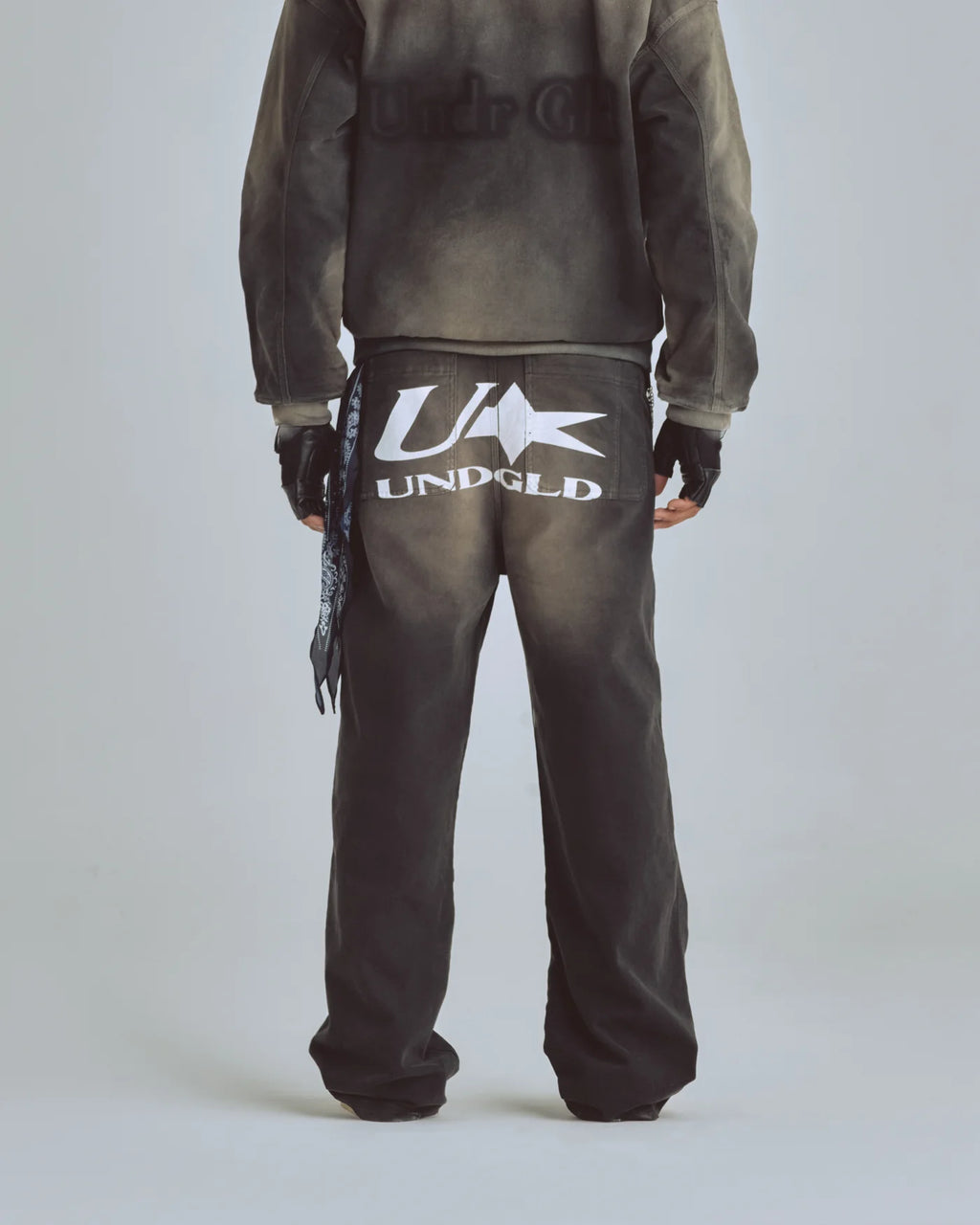 Undergold Agnus Dei U Star Wide Jean Dirty Black