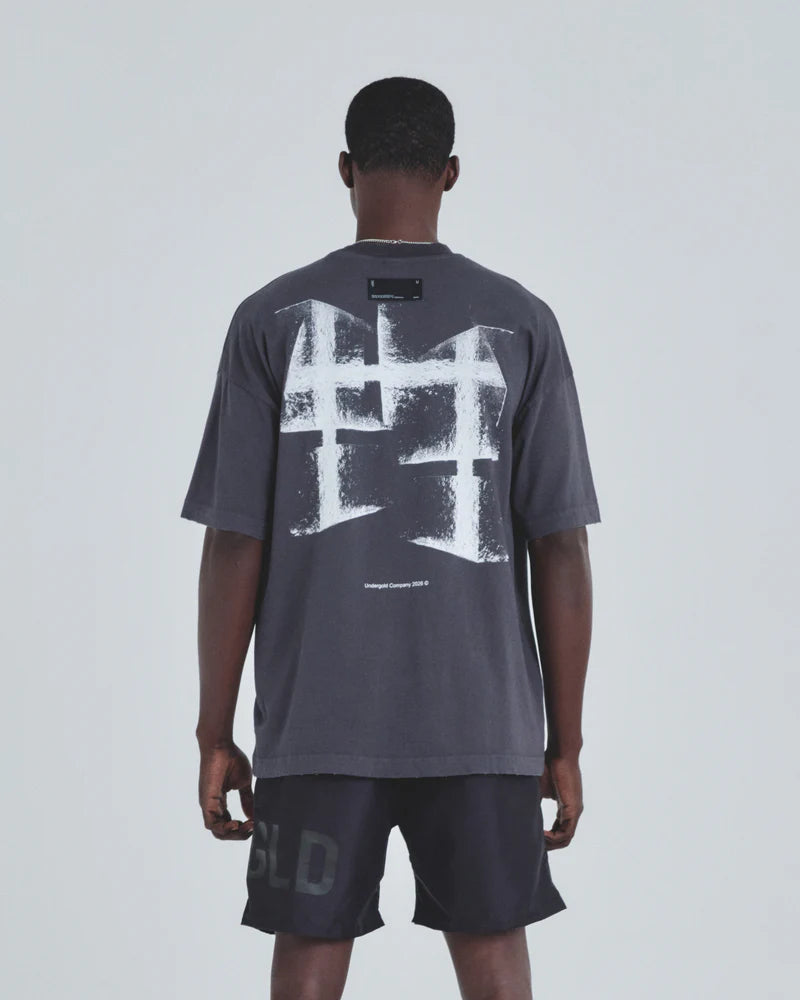Undergold Holy State Inner Structure Tshirt Vintage Gray