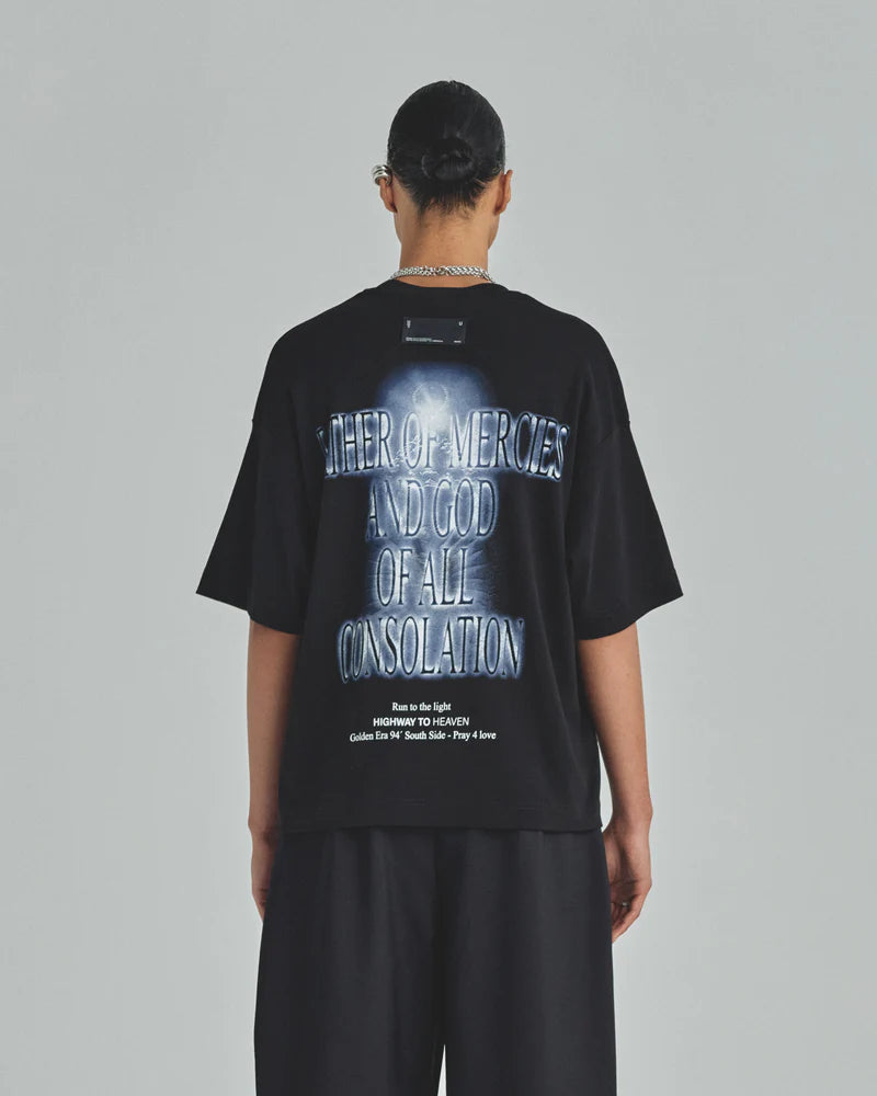 Undergold Spring Consolation Boxy Fit Tshirt Black