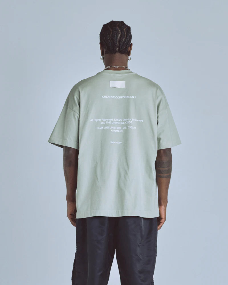 Undergold Tshirt Golden Heritage Undrgld Light Gray