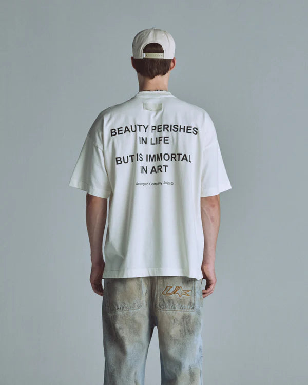Undergold echoes beauty tshirt white