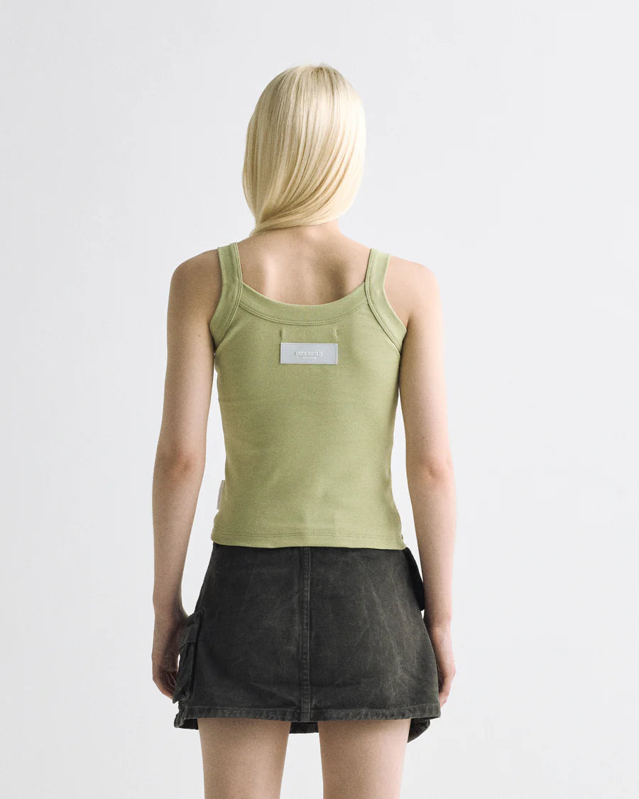 Undergold Basics Tank Top Green