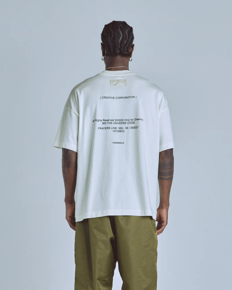 Undergold Golden Heritage Drop Tshirt White