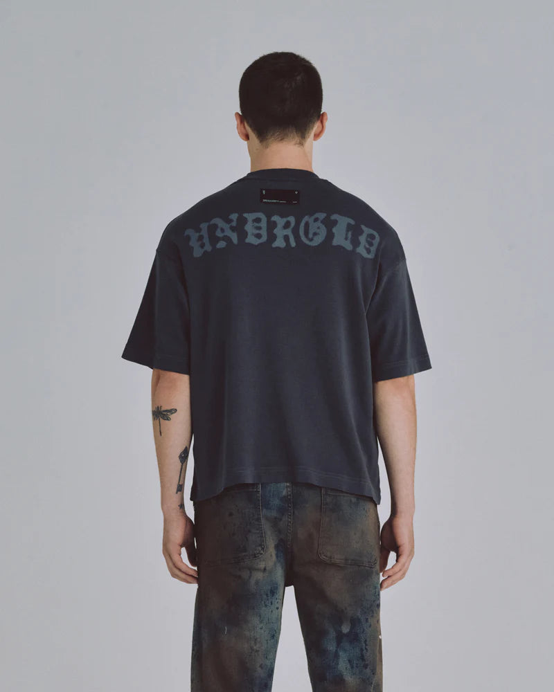 Undergold 94' Crosslight Boxy Fit Tshirt Vintage Gray