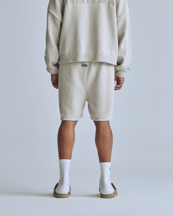 Undergold Basics UNDRGLD Knitted Shorts Cream