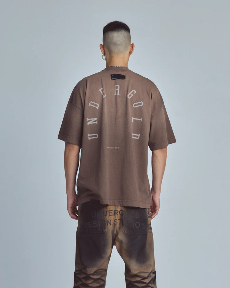 Undergold Stardust Basic Tshirt Vintage Brown