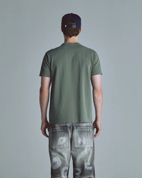 Undergold basics undergold company regular fit tshirt olive green