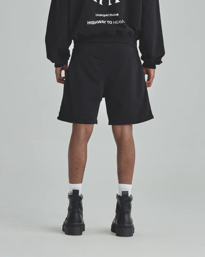 Undergold Spring Pray 4 Love Biased Shorts Black